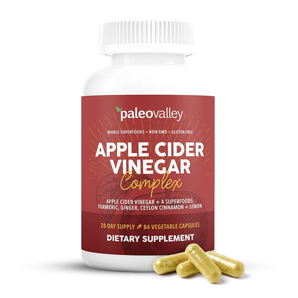 Paleovalley Apple Cider Vinegar Complex Capsules - 84 Count