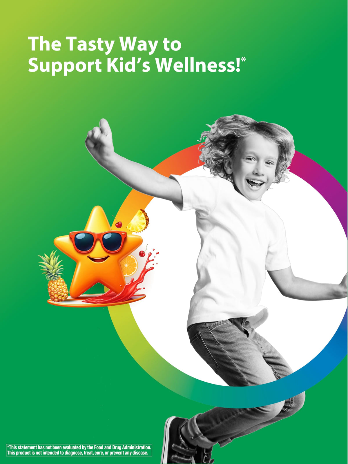 Rainbow Light Kids One+ Multivitamin - 50 Chewable Tablets - image 3