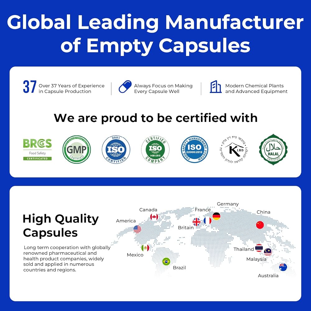 ATLEMISME Empty Vegan Capsules Size 2 - 5000 Count - image 5