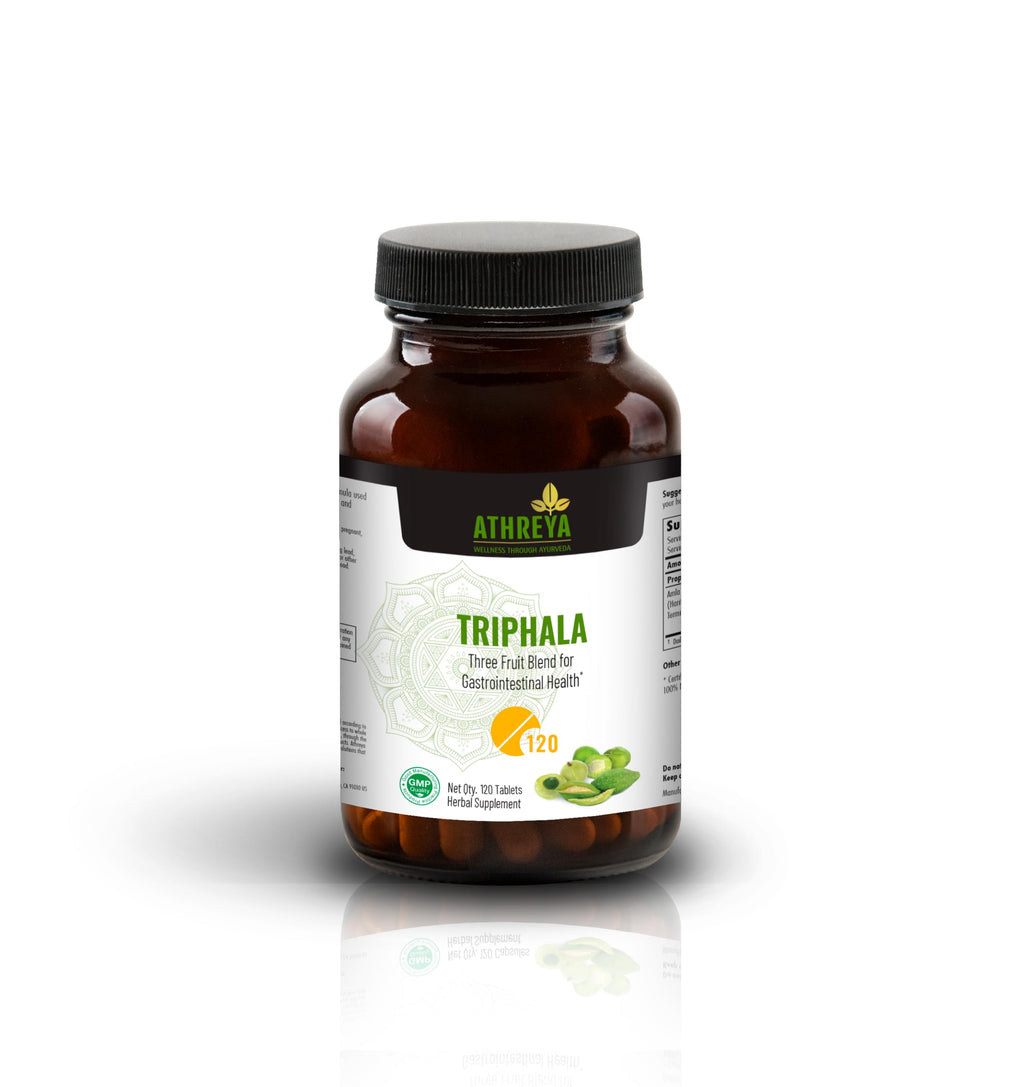 Athreya Herbs Triphala Tablets - 120 Capsules