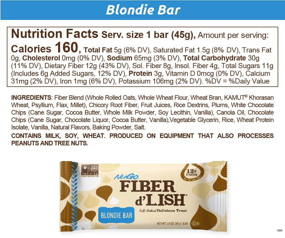 NuGo Fiber D'Lish Variation