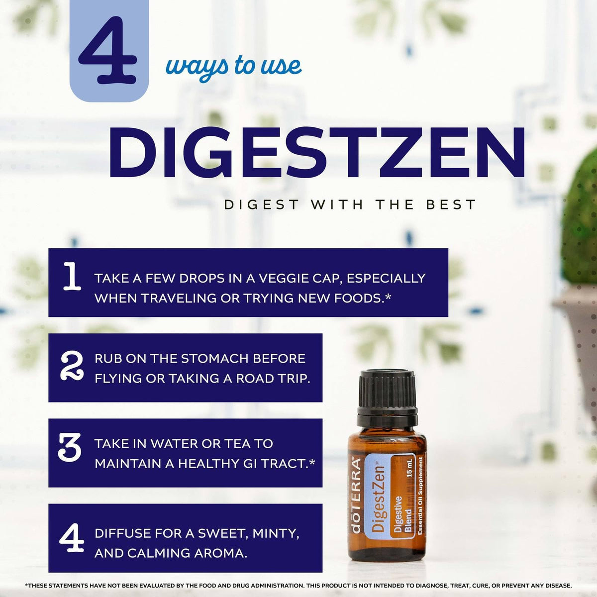 doTERRA DigestZen Essential Oil Digestive Blend - 2 Pack - image 2