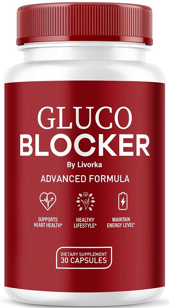 LIVORKA GlucoBlocker Support Supplement Capsules - 30 Capsules