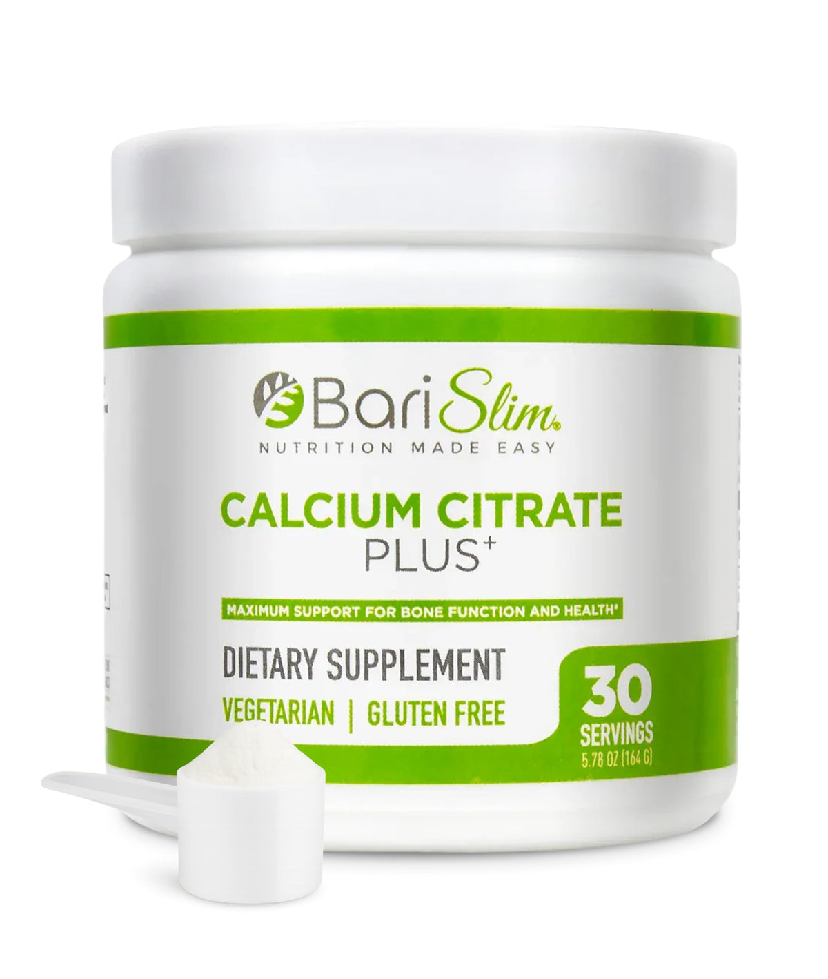 BariSlim Bariatric Calcium Citrate Plus Powder - 30 Servings