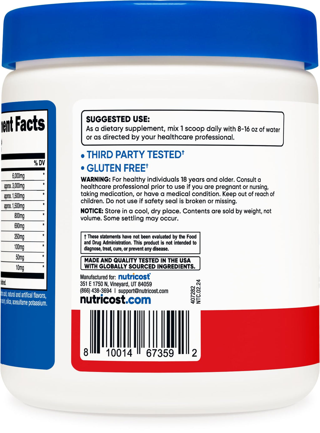 Nutricost NUTRITIONAL_SUPPLEMENT