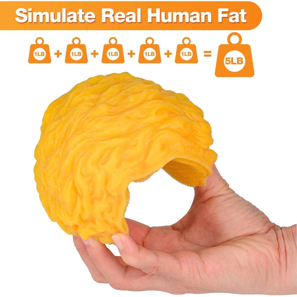 SimCoach 5 lb Wearable Human Body Fat Replica - 1 Count - image 2