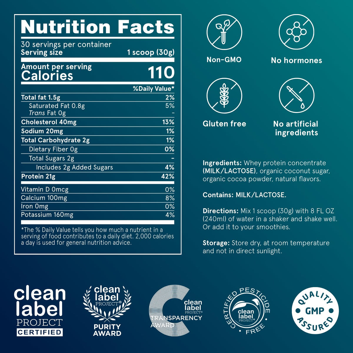 Puori Whey Protein Powder
