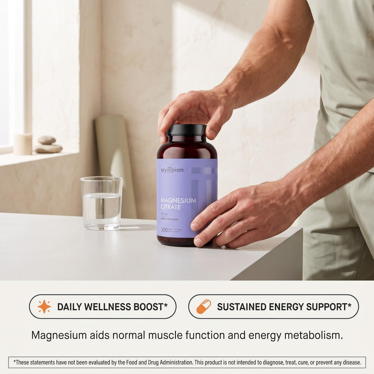 Olympian Labs Magnesium Citrate