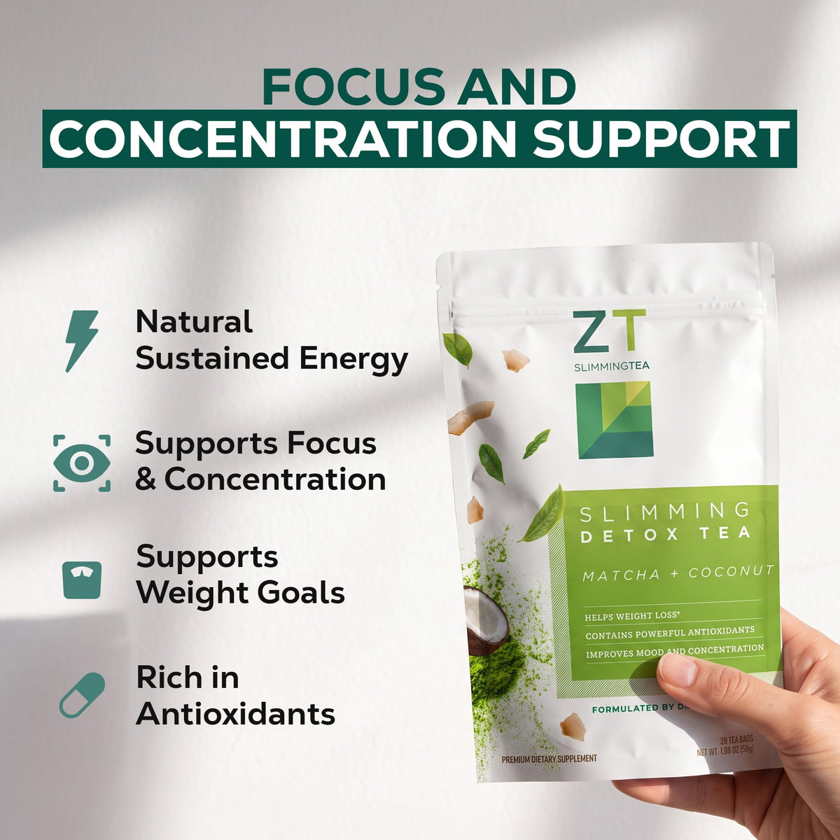 Dr. Zisman ZT Slimming - Healthy Weight Management Organic Herbal Tea