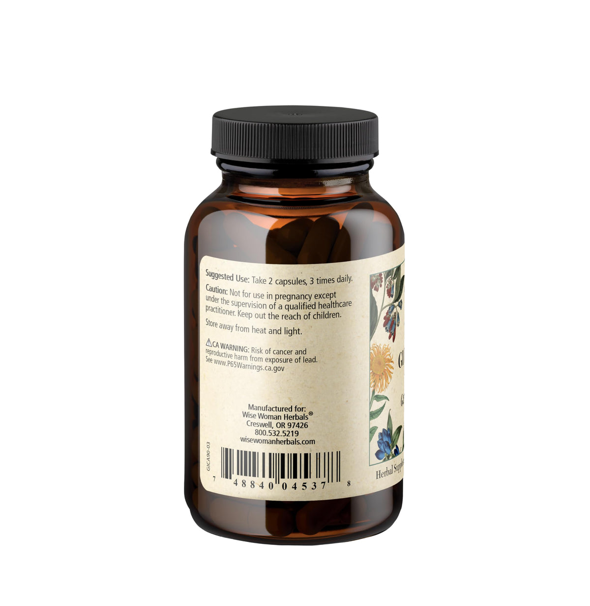 Wise Woman Herbals GI Balance Digestive Support - 90 Capsules - image 3