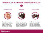 BioEmblem CoQ10 200mg with BioPerine - 90 Softgels - image 5