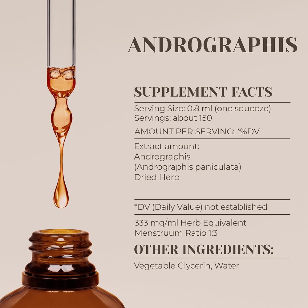 Garden Organics Andrographis Alcohol-Free Natural Tincture Extract - image 7