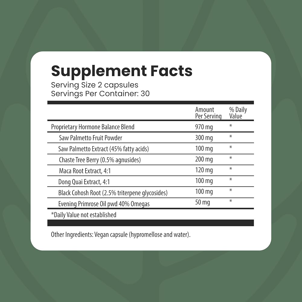 The Spa Dr. Hormone Balance for Women Menopause Support - 60 Capsules - image 3