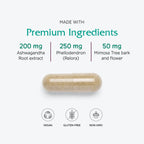Vitanica Cortisol Relief, Stress and Sleep Support, Vegan