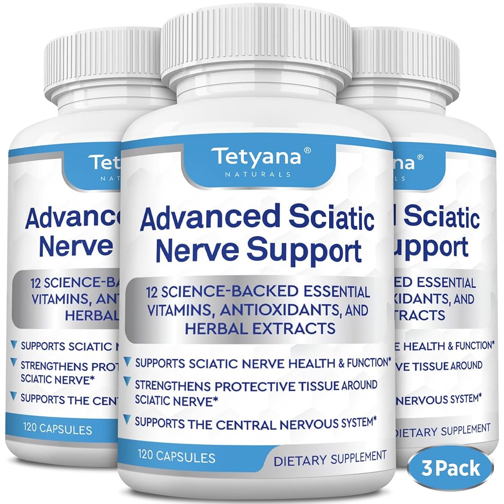 Tetyana naturals Sciatic Nerve Support Relief Supplement: Alpha