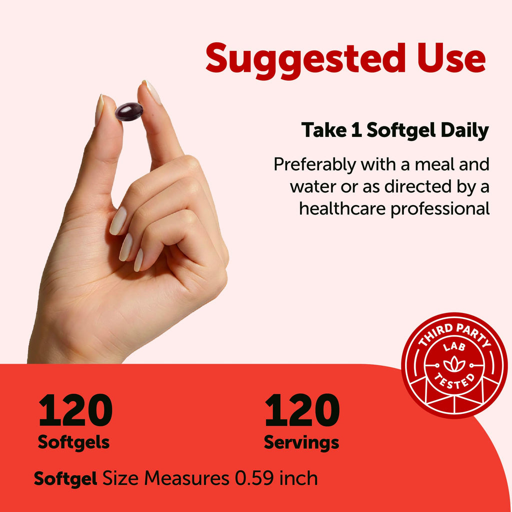 Micro Ingredients Astaxanthin 12mg with MCT Oil - 120 Softgels - image 4