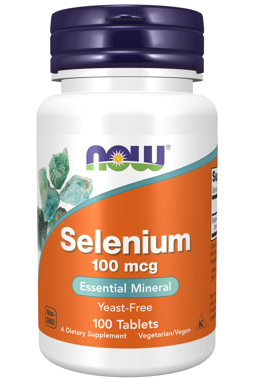 NOW Foods Selenium 100 mcg - 100 Tablets