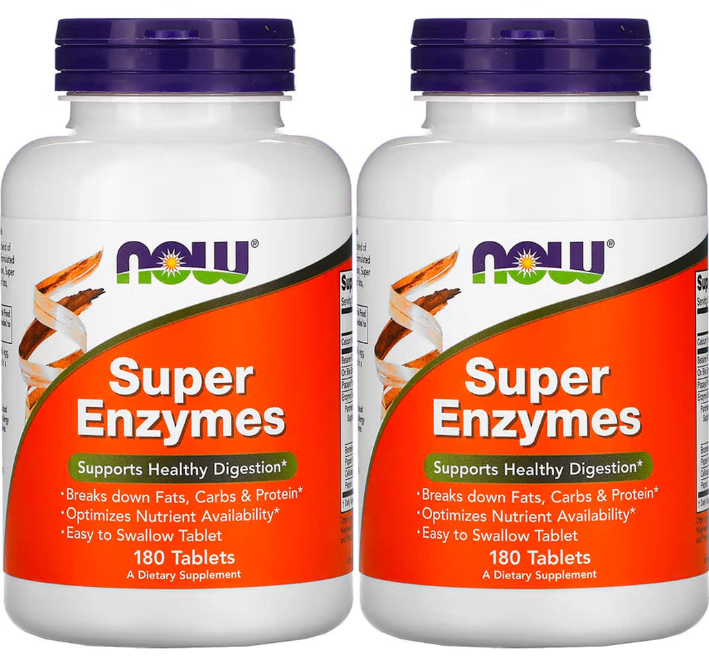 NOW Foods Super Enzymes Digestive Support - 360 Tablets