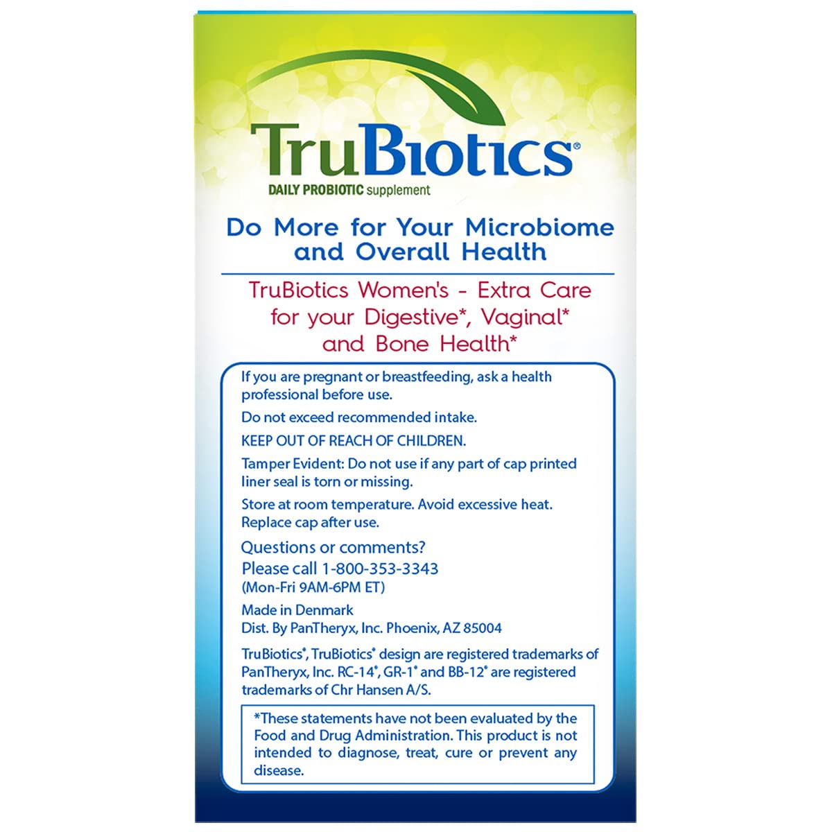 TruBiotics Probiotic for Women Digestive & Vaginal Health - 30 Capsules - image 3
