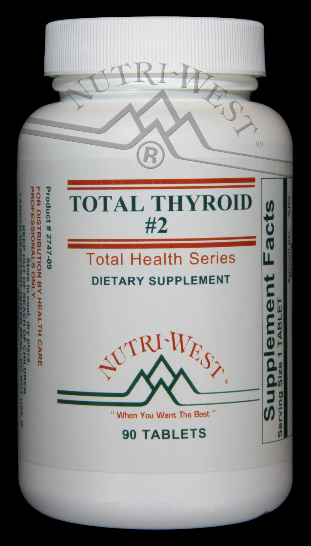 Nutri-West Total Thyroid #2 - 90 Tablets