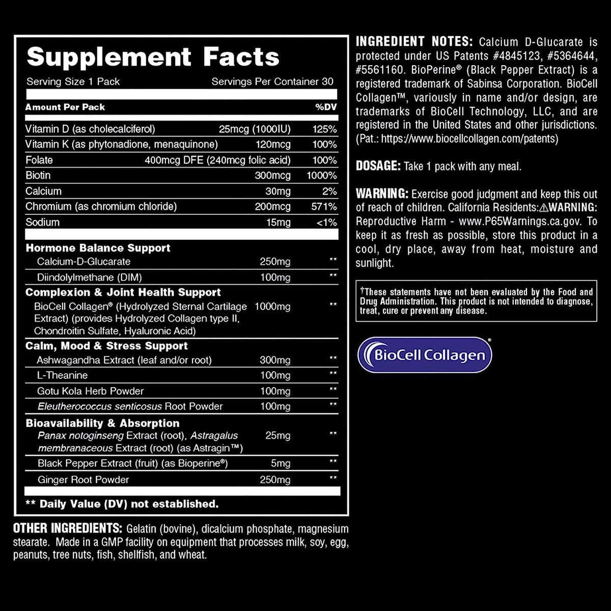 Animal Alpha F Female Wellness Multivitamin - 30 Packs - image 7