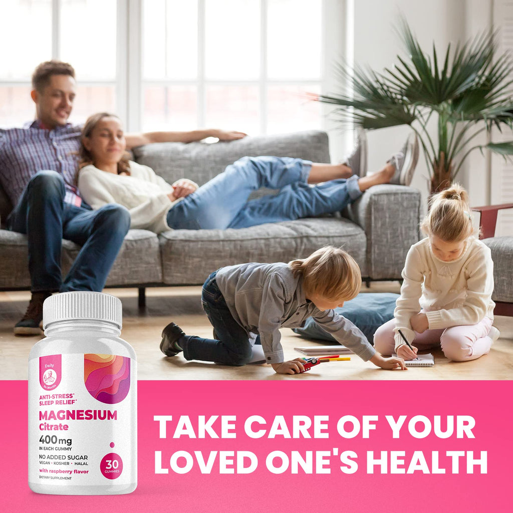 DR. MORITZ Magnesium Citrate Gummies - Promotes Healthy Relaxation
