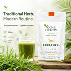 YOGIS HERBS Arugampul Powder Bermuda Grass - 16 Ounce - image 2