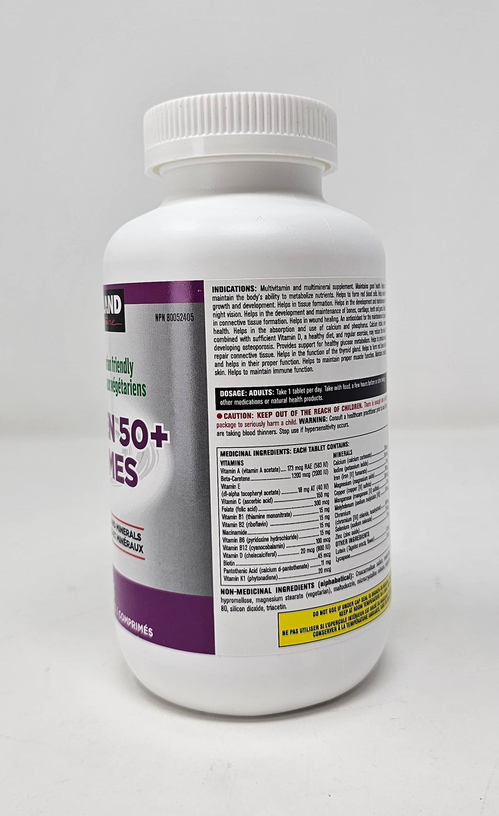 Kirkland Signature Women 50+ Multivitamin - 365 Tablets - image 2