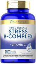 Carlyle Stress B Complex with Vitamin C - 180 Caplets