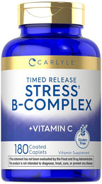 Carlyle Stress B Complex with Vitamin C - 180 Caplets