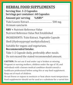 Satya Naturals Tulsi Forte 500 mg Basil Extract - 240 Vegetarian Capsules - image 6