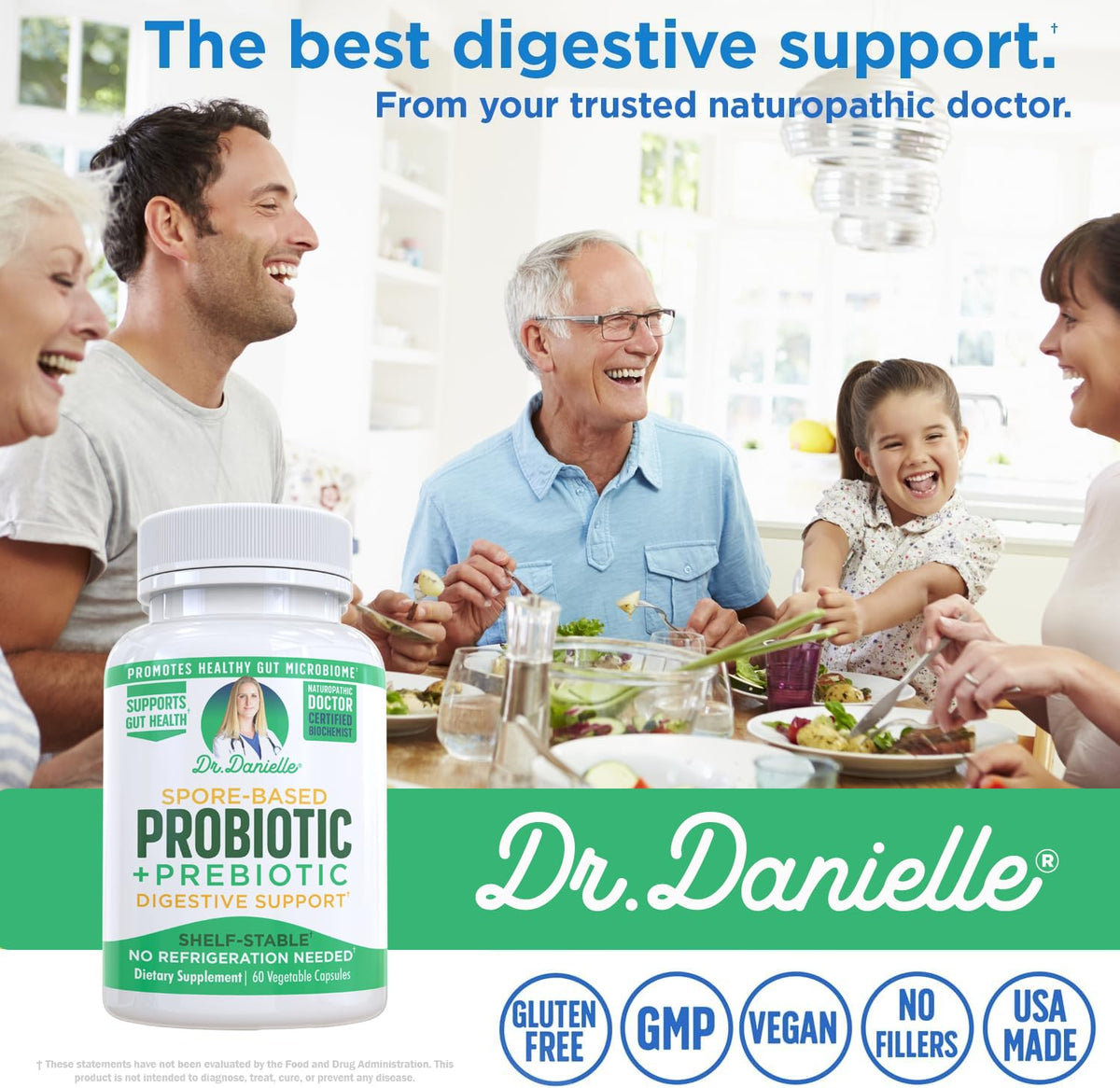Doctor Danielle Probiotic Bacillus Supplement - 60 Capsules - image 3
