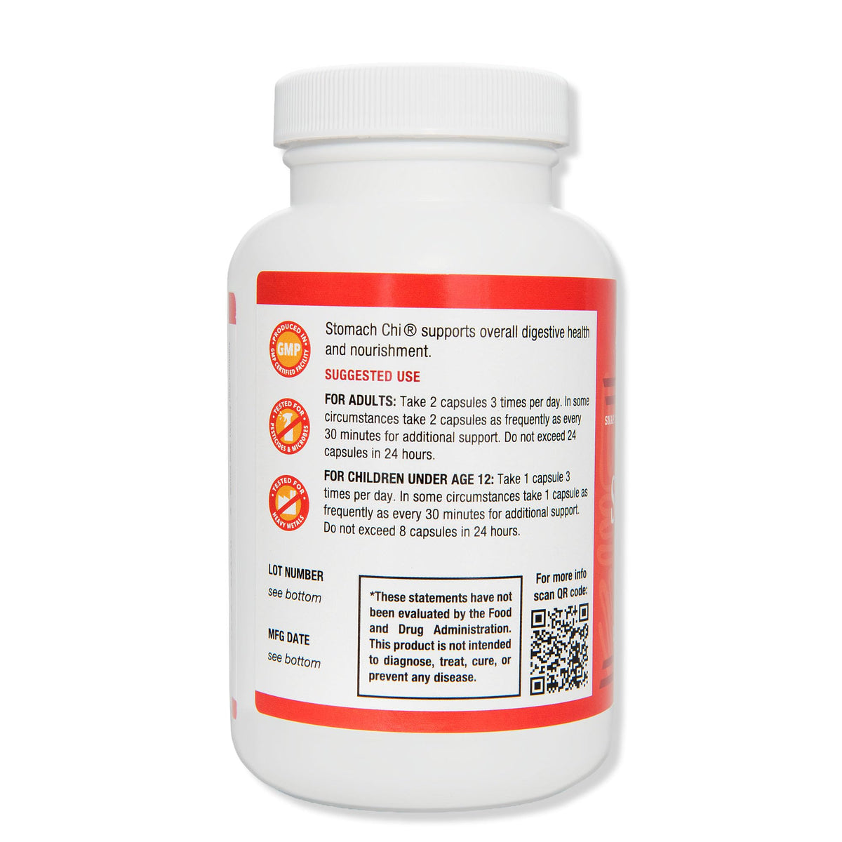 Snap Dynasty Stomach Chi Digestive Support - 120 Capsules - image 2