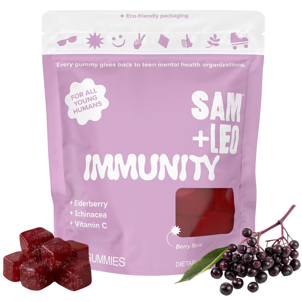 SAM+LEO Gummy Vitamins for Kids & Teens
