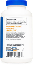 Nutricost Cod Liver Oil 1000mg - 120 Softgels - image 4