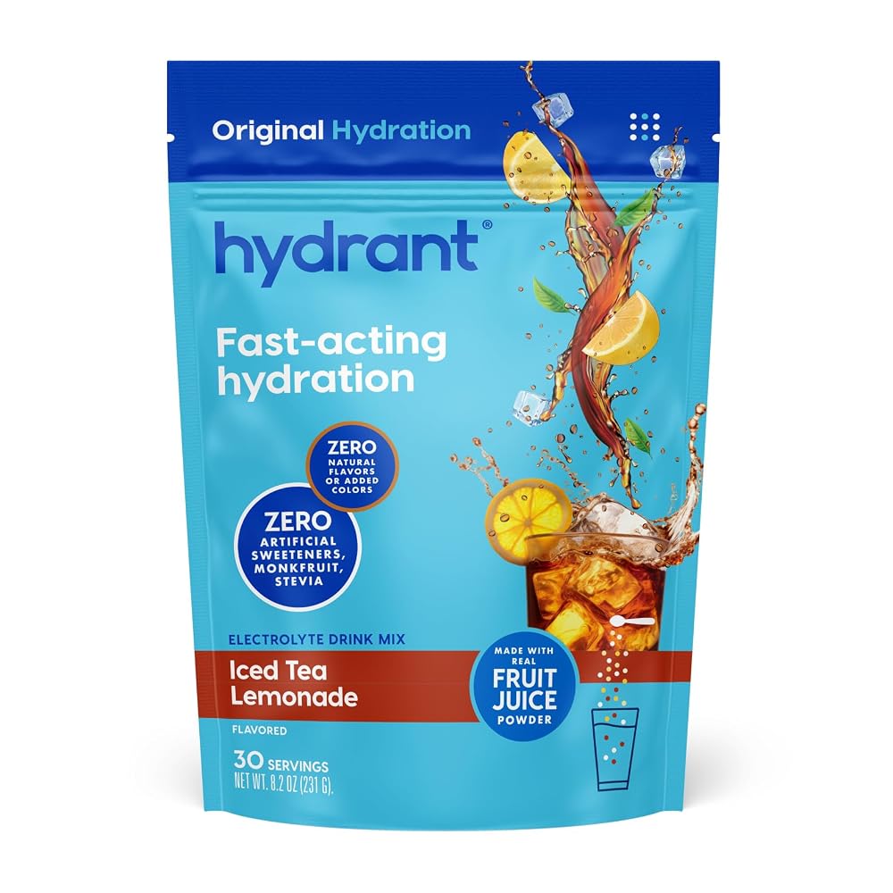 Hydrant Electrolyte Powder Iced Tea Lemonade - 30 Servings