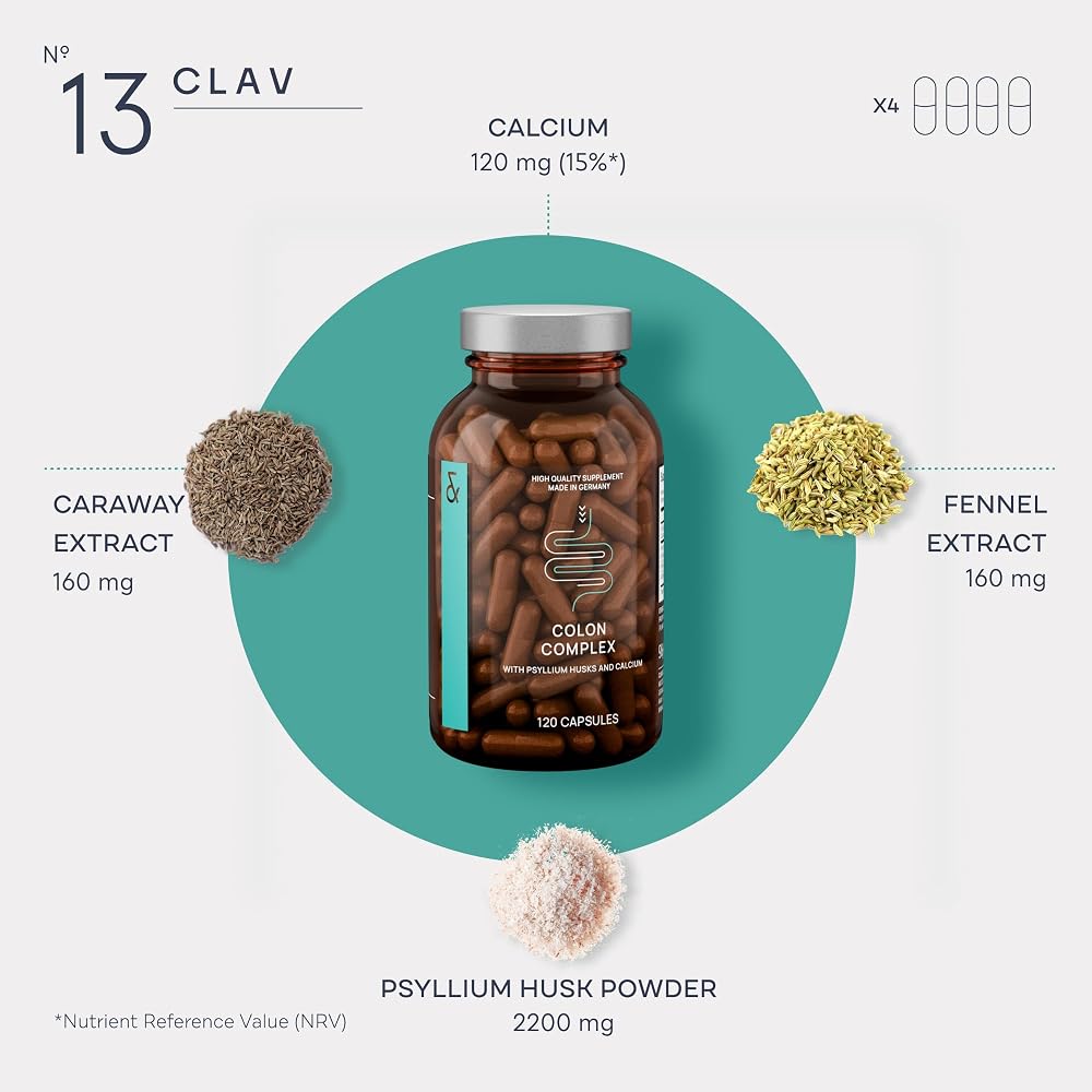 CLAV Blood Pressure Support Supplement - 120 Capsules - image 4