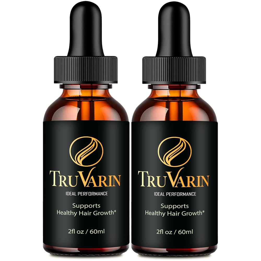 IDEAL PERFORMANCE TruVarin Drops Hair Growth Supplement - 2 Pack