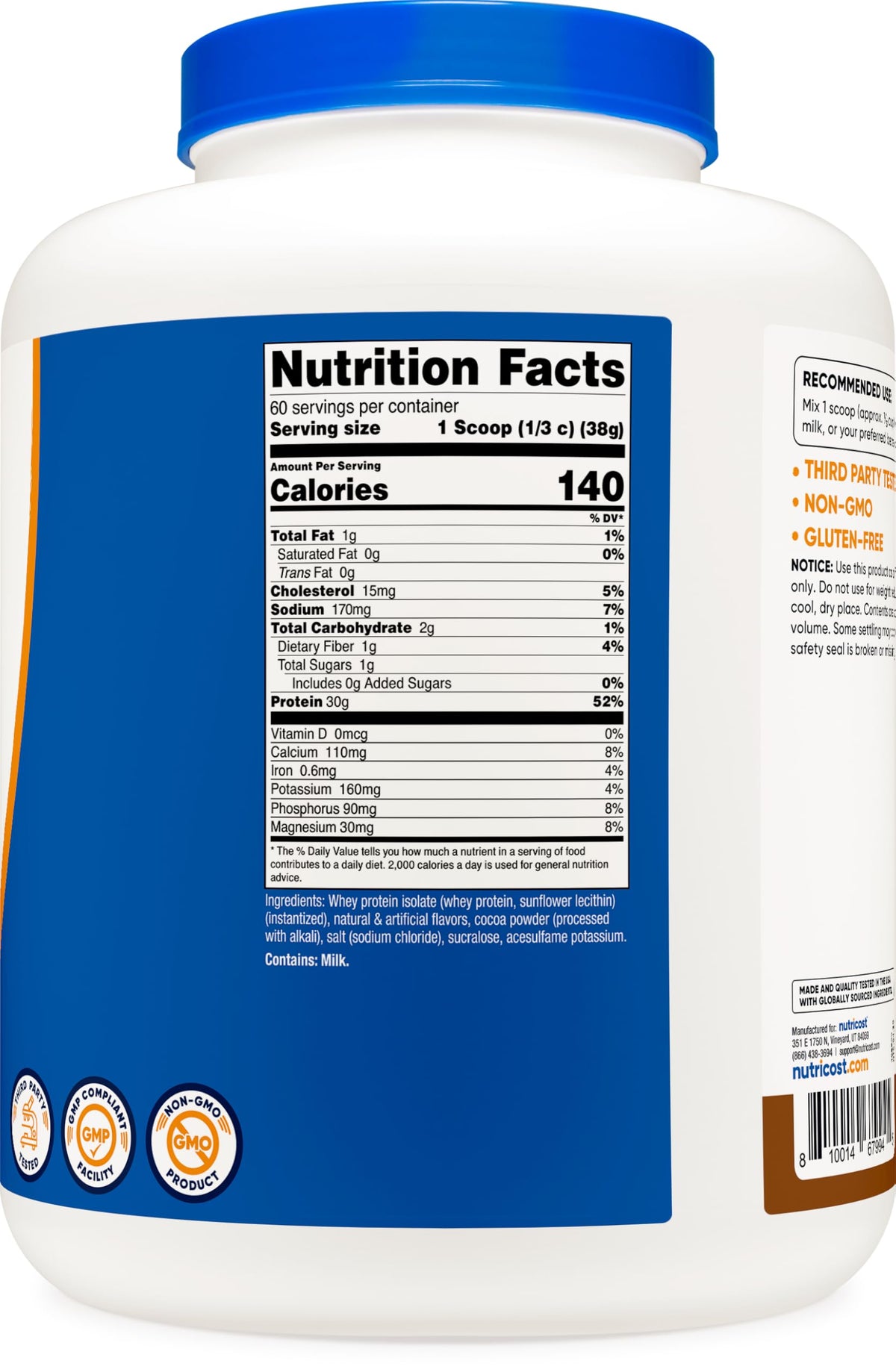 Nutricost Whey Protein Isolate