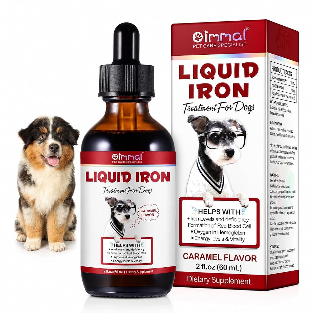Zenpaws Liquid Iron Supplement for Dogs - 2 oz