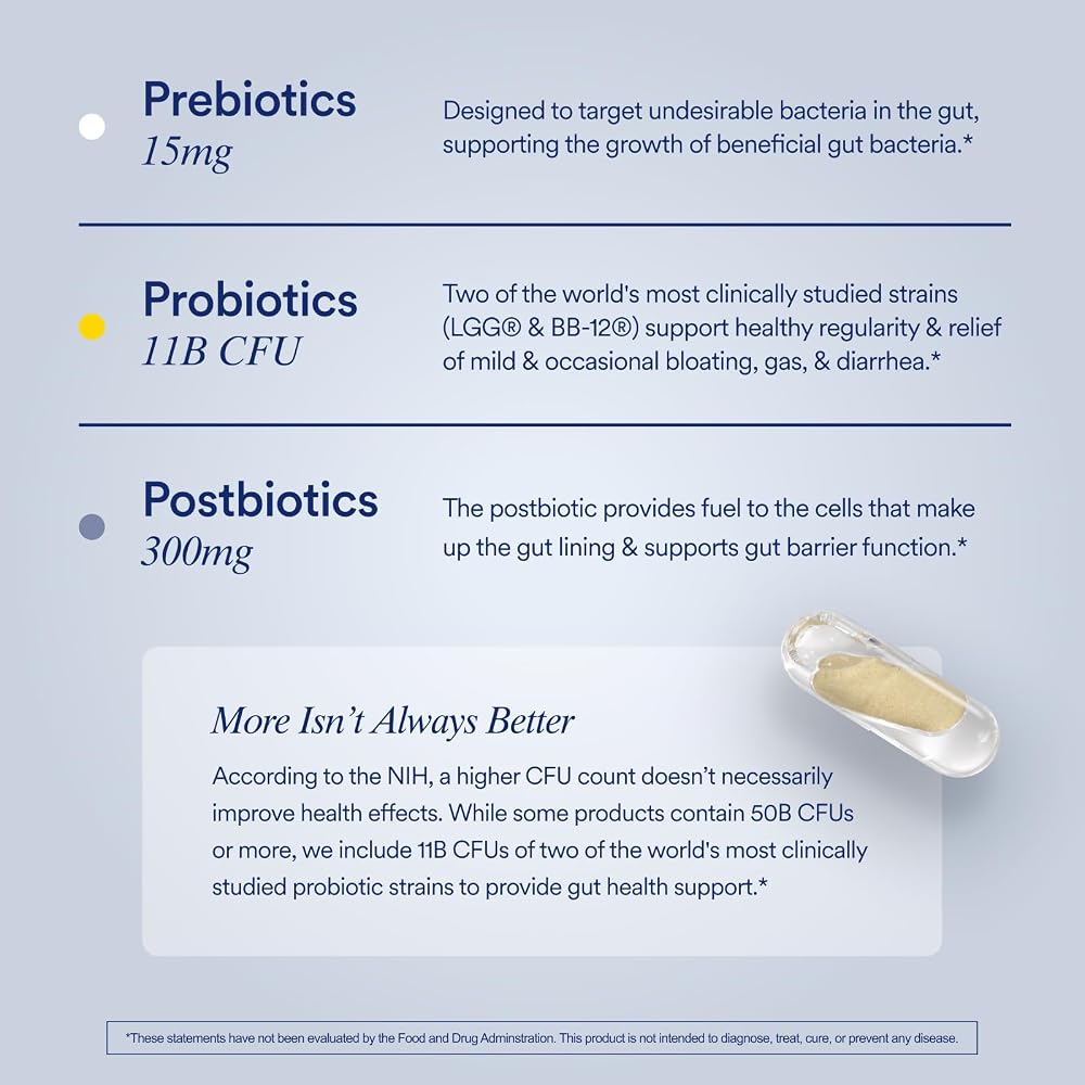 Ritual Synbiotic+ 3-in-1 Probiotic Supplement - 30 Capsules - image 3