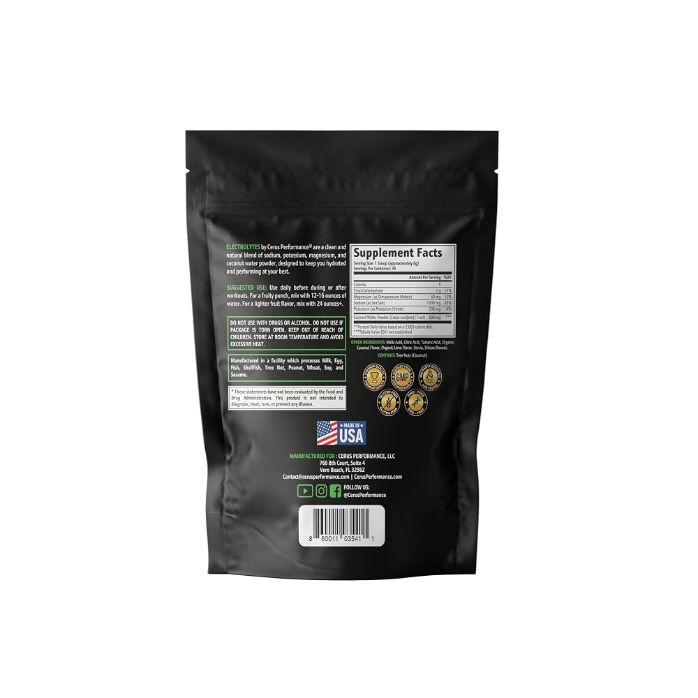Cerus Performance Electrolyte Powder
