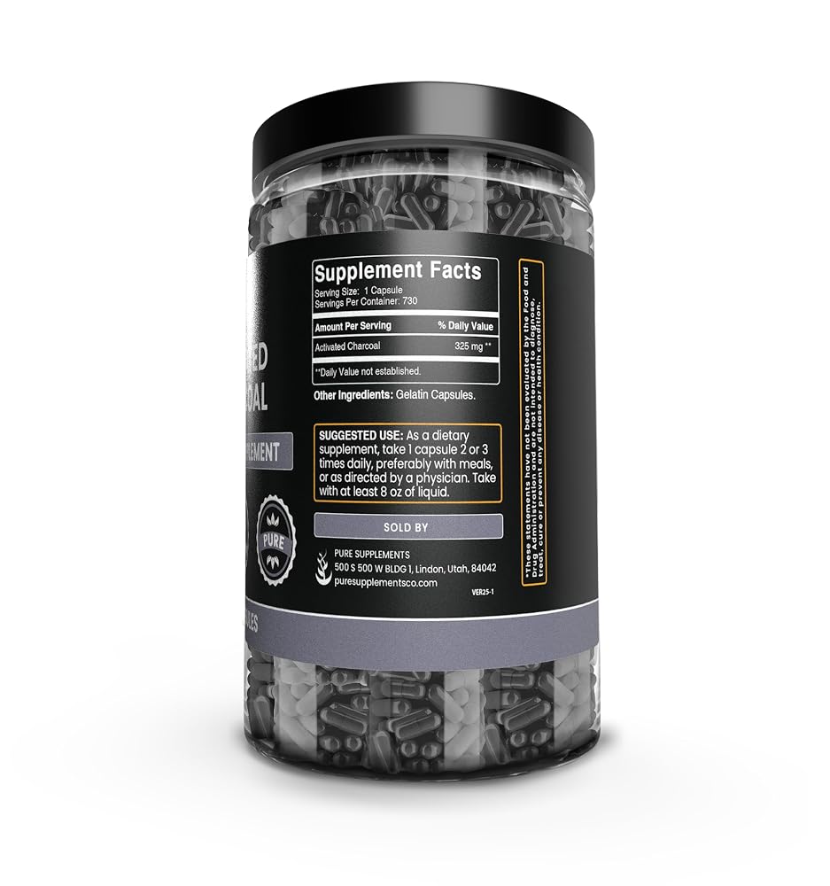 Pure Original Ingredients Activated Charcoal