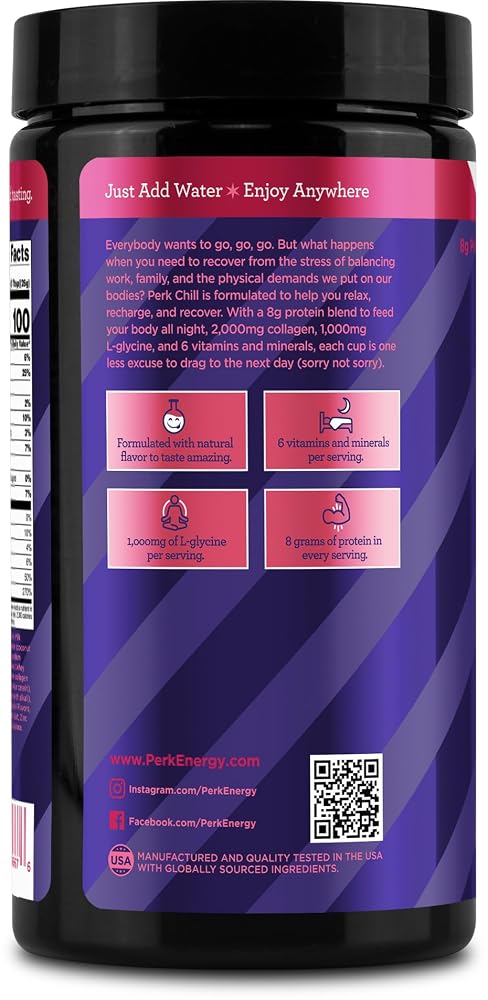 Perk Chill Chocolate Raspberry Drink Mix - 18 Servings - image 3
