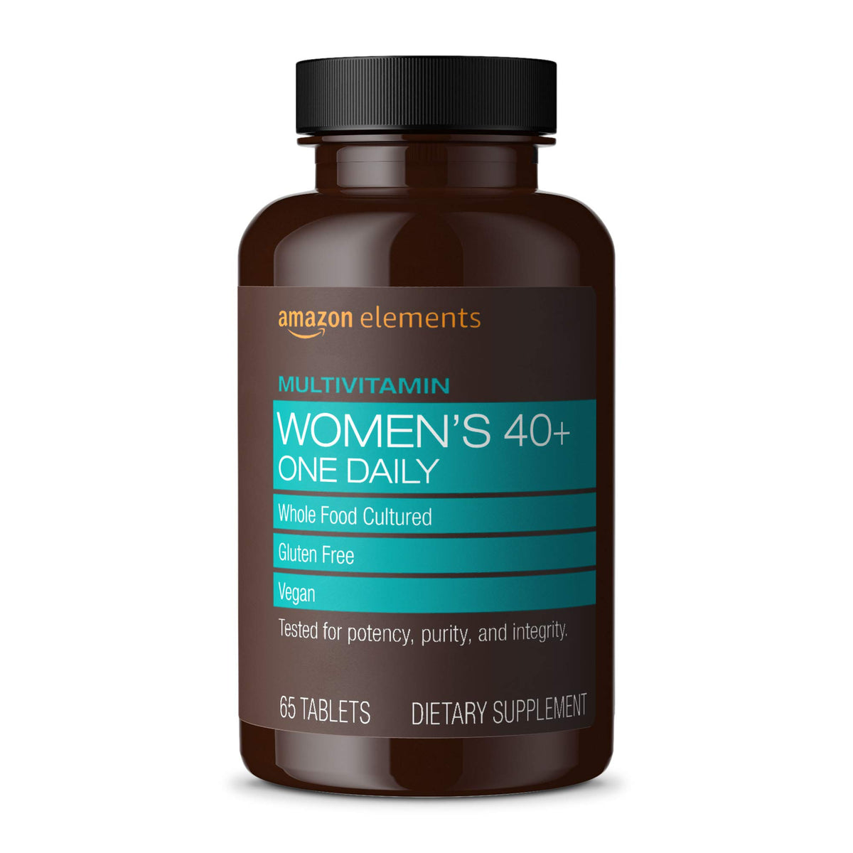 Amazon Basics Women's 40+ One Daily Multivitamin - 65 Tablets