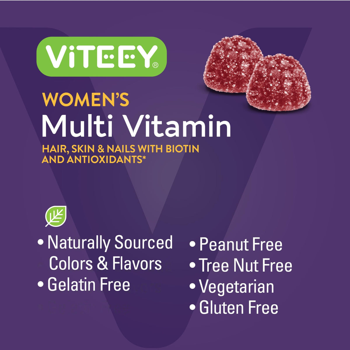 Viteey Womens Multivitamin Gummies - for Complete Health