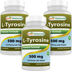 Best Naturals L-Tyrosine 500 mg 90 Capsules