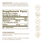 Solgar Magnesium Citrate 420 mg - 60 Tablets - image 2