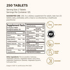 Solgar B-Complex with Vitamin C Stress Formula Tablets