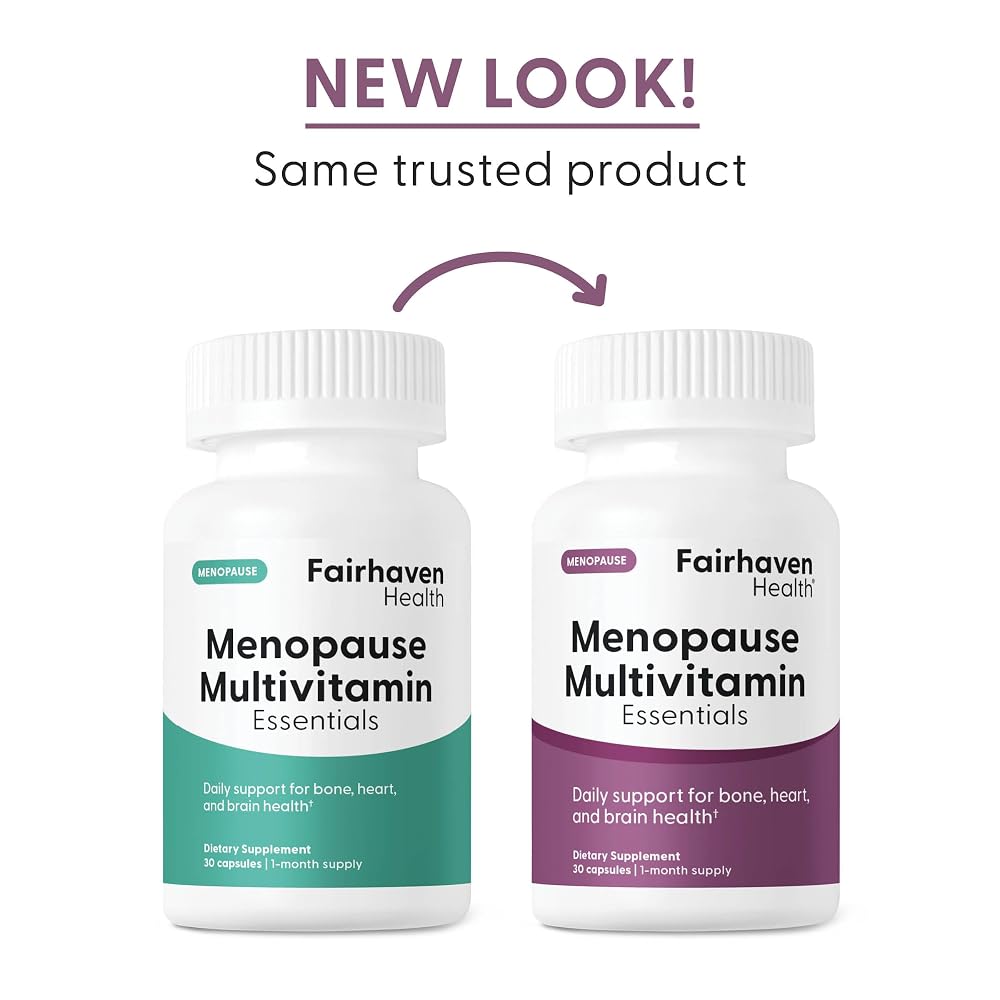Fairhaven Health Menopause Multivitamin Essentials - 30 Capsules - image 8